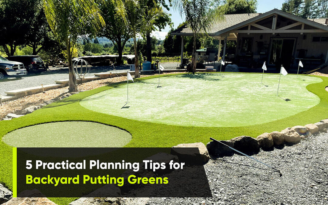 putting green artificial grass weed free